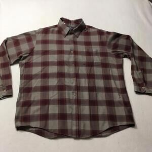 Par Four Sportswear Mens Button Up Shirt XL Multicolored Plaid SEE PIC SPACKLE